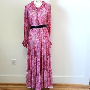 Free People  Sheer Maxi Dress